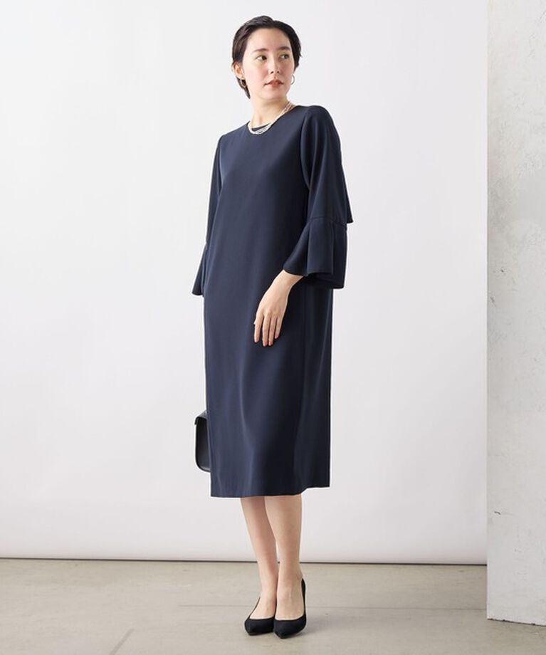 NOLLEY'S sophi「ウォッシャブルバックフレアワンピース」|ワンピース|