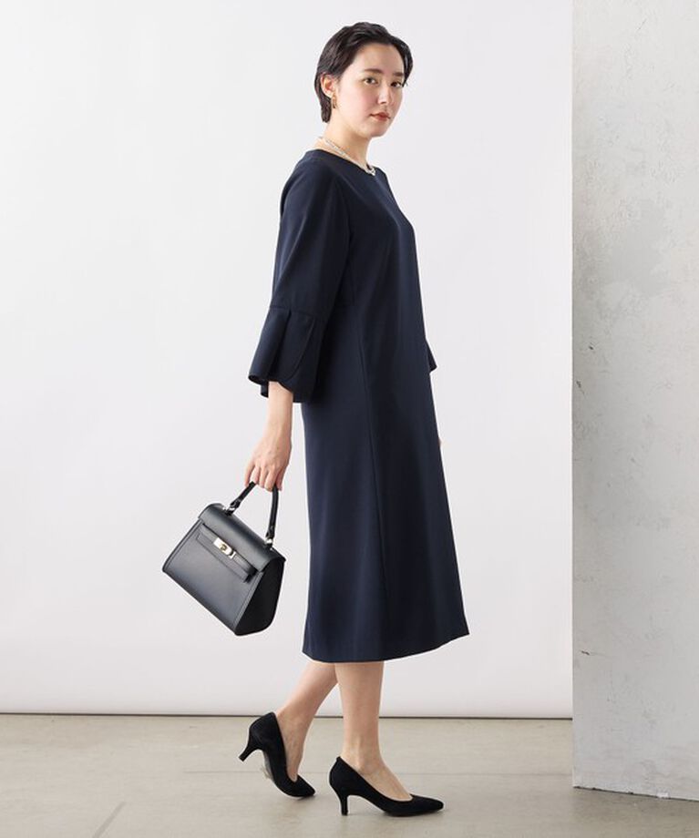NOLLEY'S sophi「ウォッシャブルバックフレアワンピース」|ワンピース|