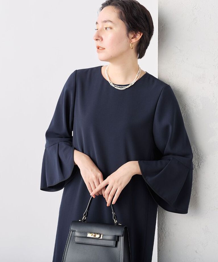 NOLLEY'S sophi「ウォッシャブルバックフレアワンピース」|ワンピース|