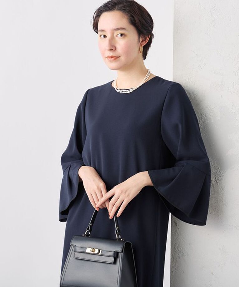 NOLLEY'S sophi「ウォッシャブルバックフレアワンピース」|ワンピース|