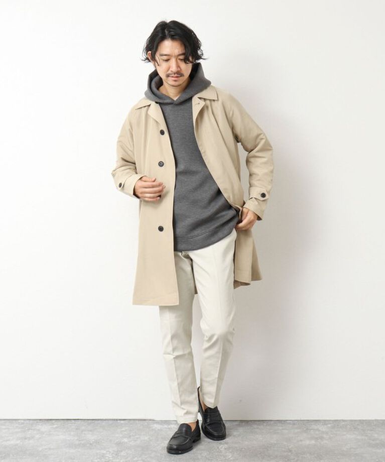 NOLLEY'S goodman「【TAION/タイオン】《ビジカジ対応》別注ステンカラーコート 25SS」|ステンカラーコート|