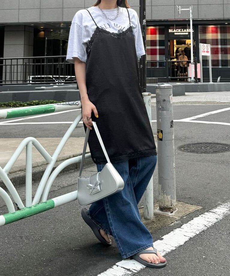 fredy emue「レース使いチュニックキャミワンピース」|ワンピース|