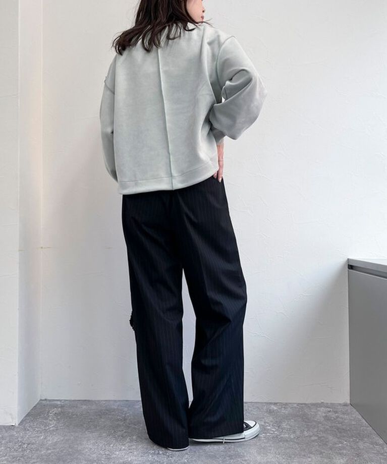 fredy emue「フェイクスエードダンボールプルオーバー」|Tシャツ・カットソー|