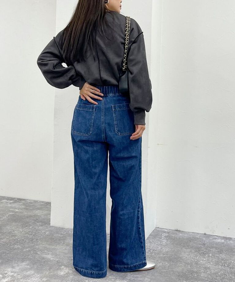 fredy emue「フェイクスエードダンボールプルオーバー」|Tシャツ・カットソー|