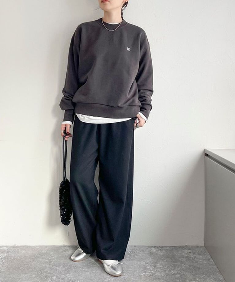 fredy emue「ソフトフランネルセミワイドパンツ」|その他|