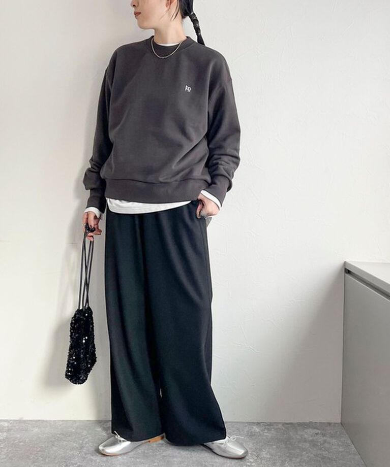fredy emue「ソフトフランネルセミワイドパンツ」|その他|