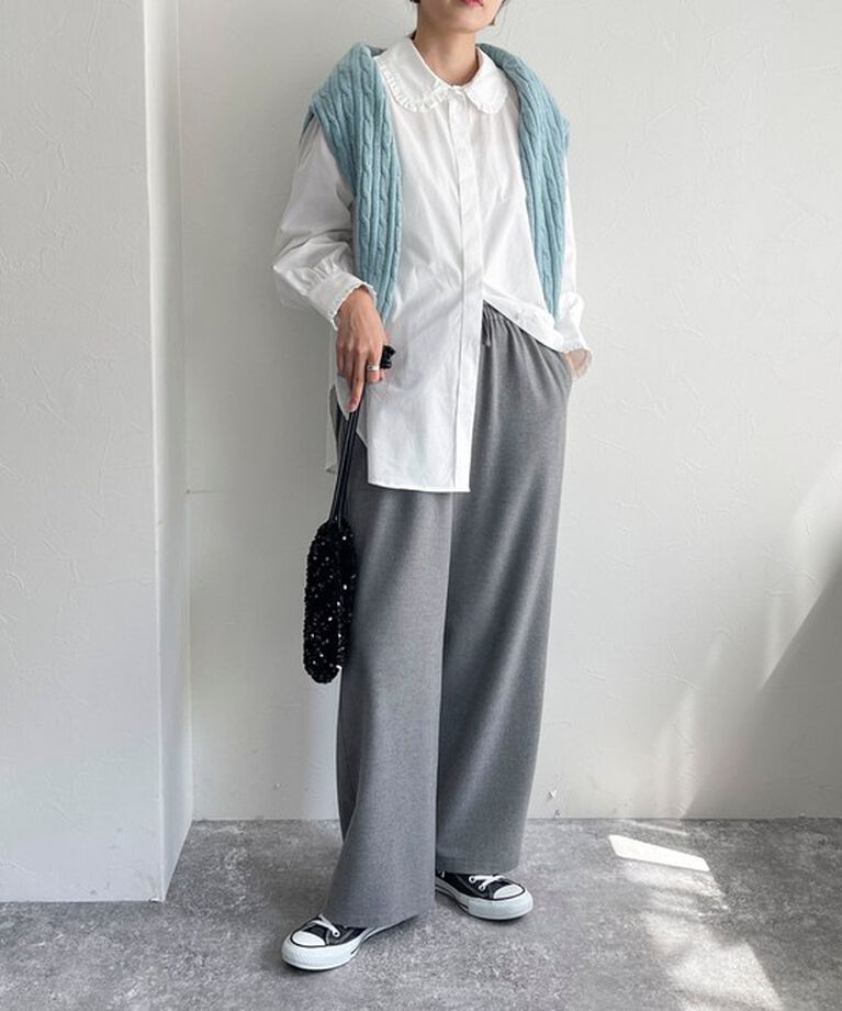 fredy emue「ソフトフランネルセミワイドパンツ」|その他|