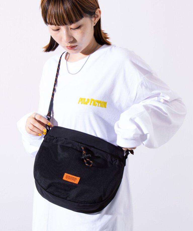 GLOSTER「【UNIVERSAL OVERALL】フロントメッシュ ザイルショルダーバッグ」|ショルダー・メッセンジャー|