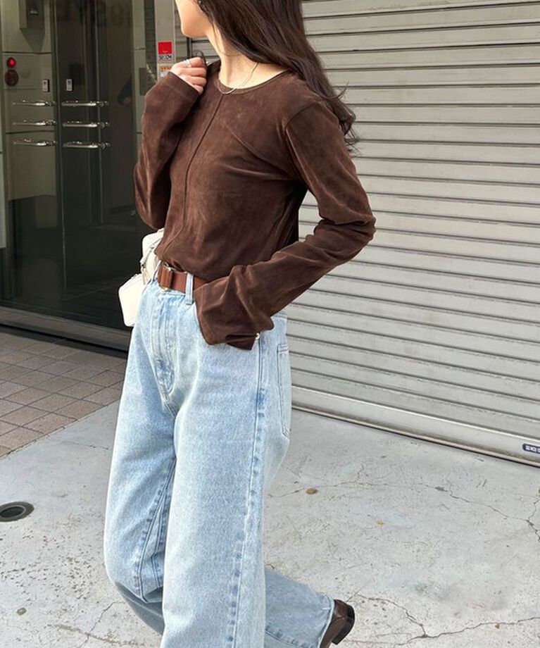 fredy emue「【haru企画】2WAYシアーフロッキートップス」|Tシャツ・カットソー|