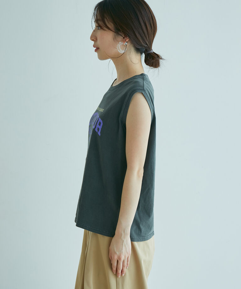 VIS「【OUTDOOR PRODUCTSコラボ】ロゴノースリーブTシャツ」|Tシャツ・カットソー|