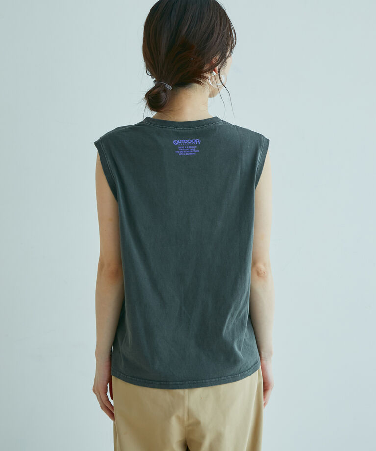 VIS「【OUTDOOR PRODUCTSコラボ】ロゴノースリーブTシャツ」|Tシャツ・カットソー|