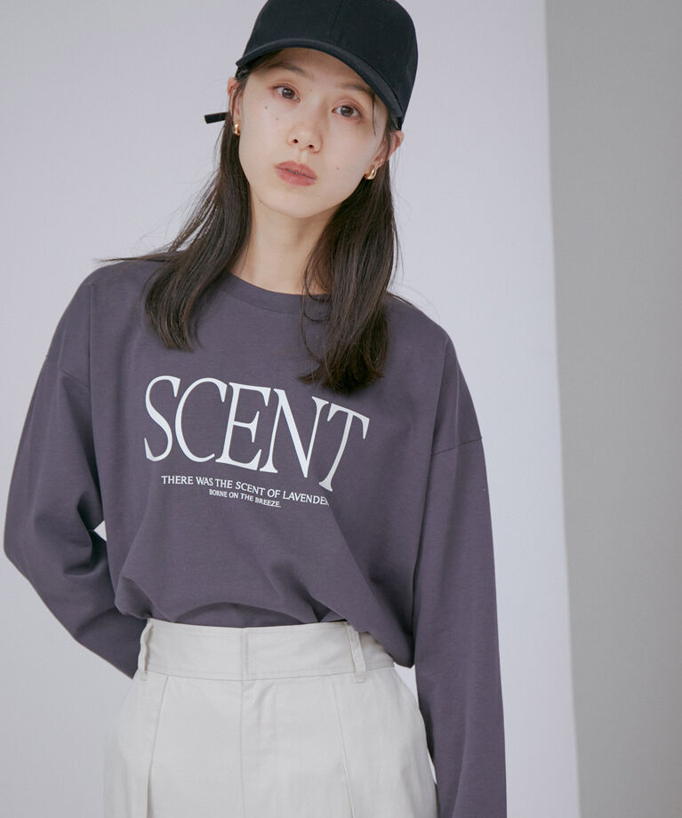 VIS「【洗える】BigロゴロングTシャツ」|Tシャツ・カットソー|スミクロ(05)