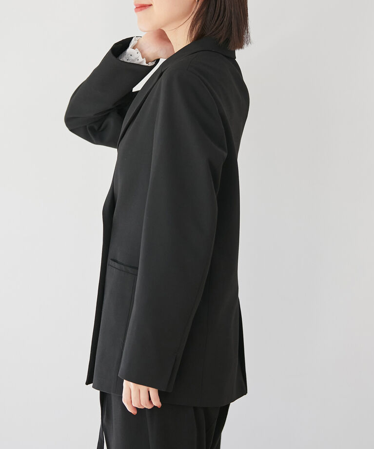 VIS「【270days美ストレッチシリーズ】ダブルテーラードジャケット【セットアップ対応】」|テーラードジャケット|