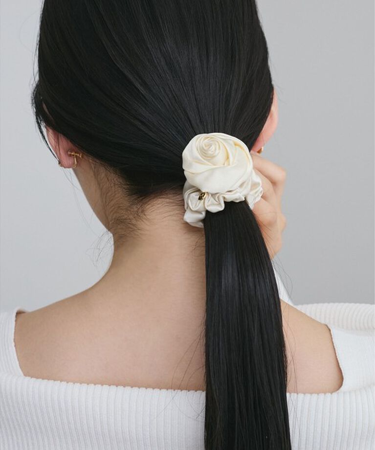 VIS「バラサテンヘアゴム」|ヘアゴム・シュシュ|