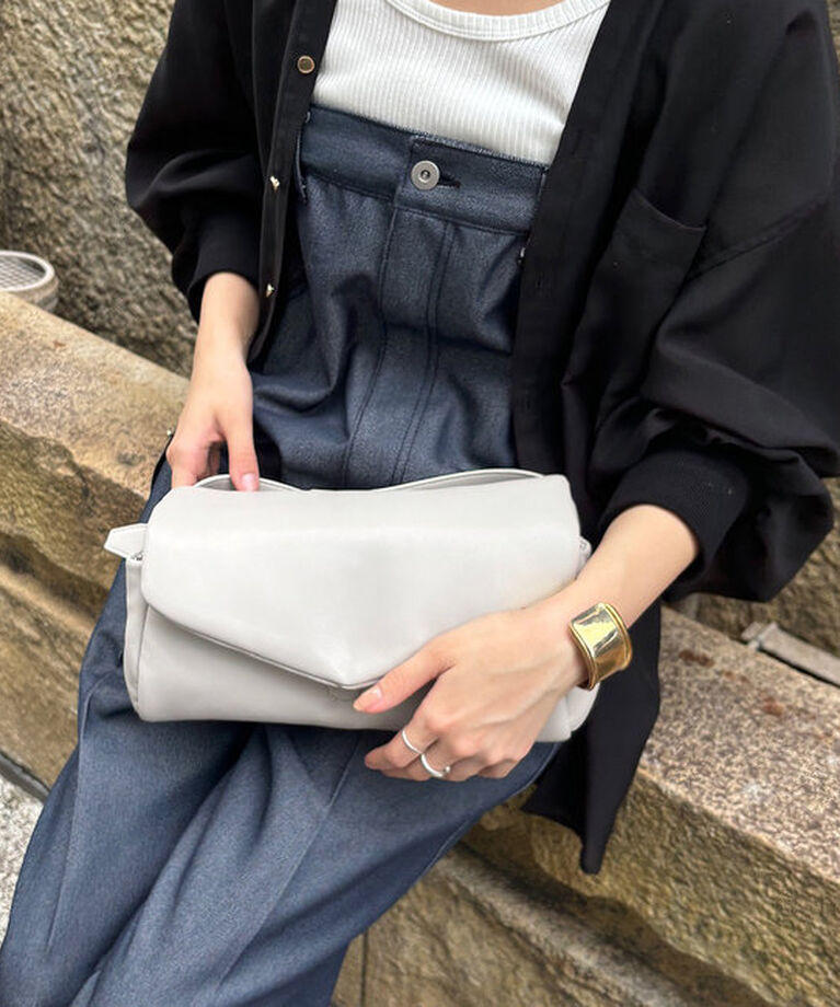  「パデットロールバッグ」|トートバッグ|グレー