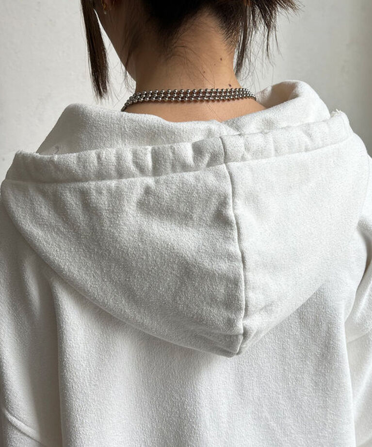 「ダメージ裏毛プルオーバー」|Tシャツ・カットソー|