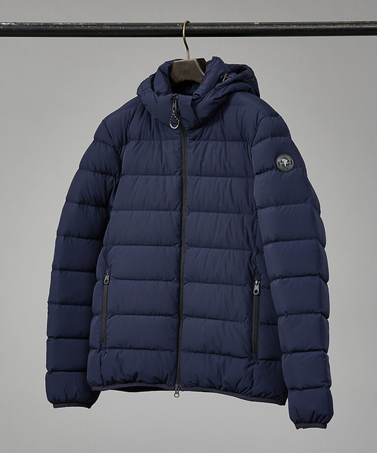 ABAHOUSE「【CAPE HORN】WILLIAMS / ショートダウンジャケット」|ダウン|ネイビー
