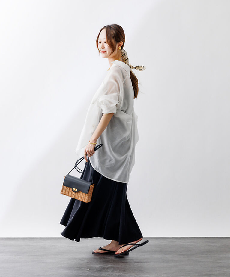 Rouge vif「【追加１】バックツイストシャツ」|シャツ・ブラウス|