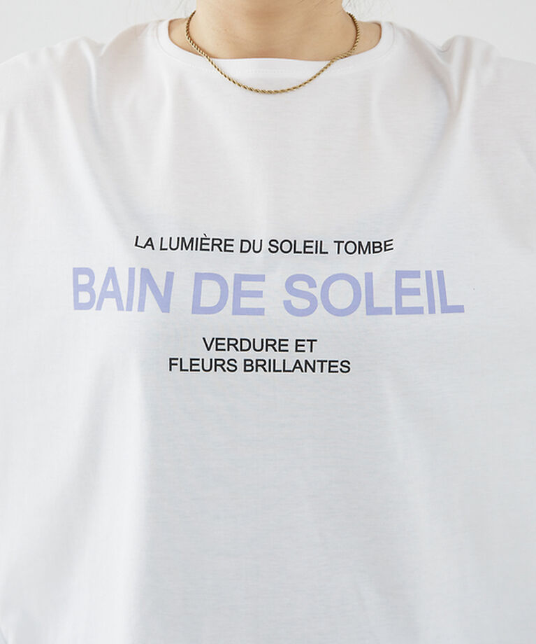 Rouge vif「ターンバックロゴT」|Tシャツ・カットソー|