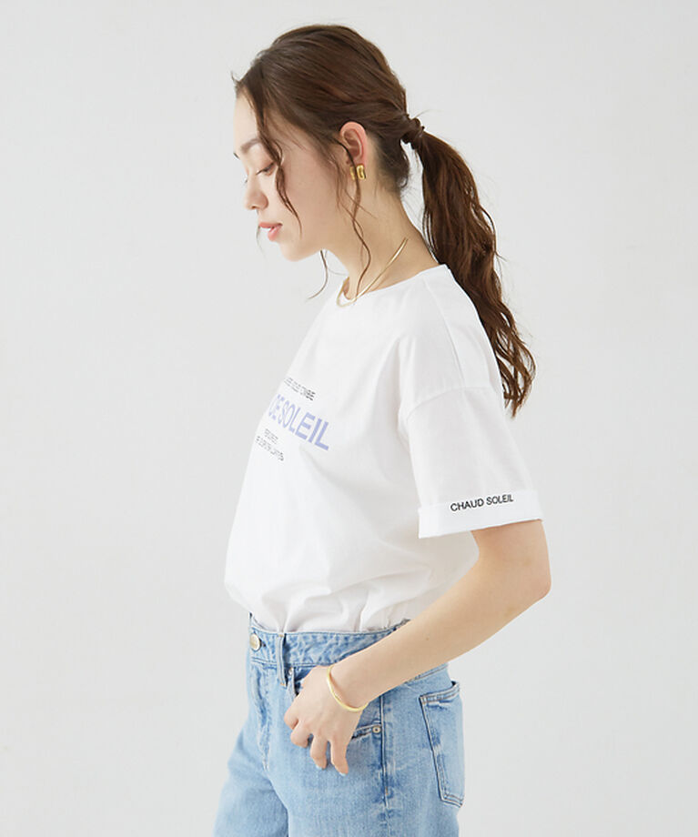 Rouge vif「ターンバックロゴT」|Tシャツ・カットソー|