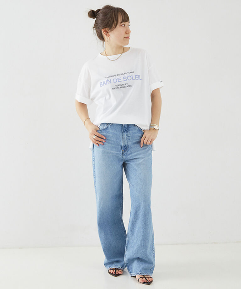 Rouge vif「ターンバックロゴT」|Tシャツ・カットソー|