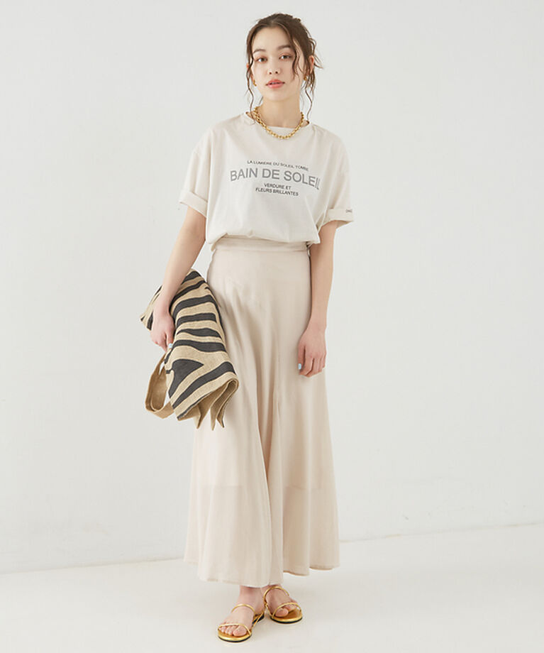 Rouge vif「ターンバックロゴT」|Tシャツ・カットソー|