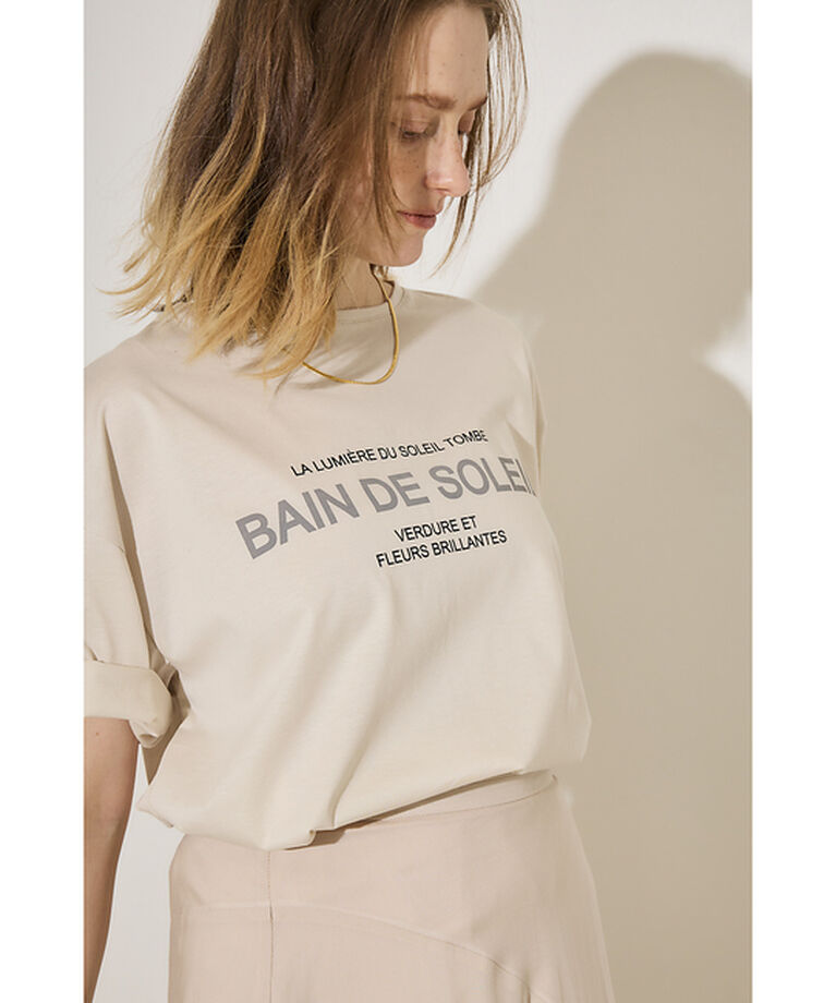 Rouge vif「ターンバックロゴT」|Tシャツ・カットソー|