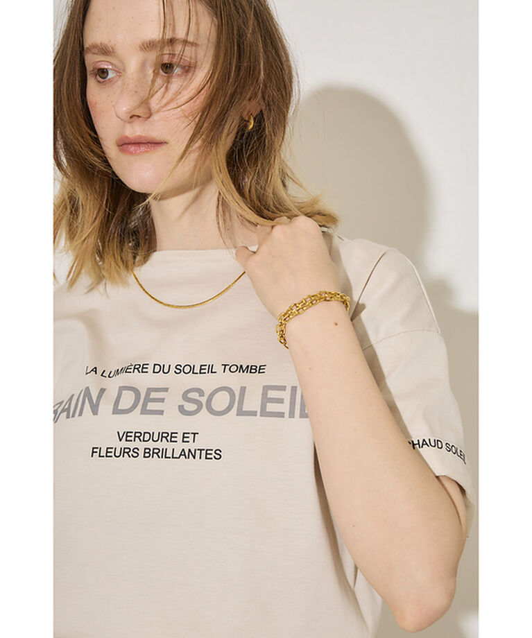 Rouge vif「ターンバックロゴT」|Tシャツ・カットソー|
