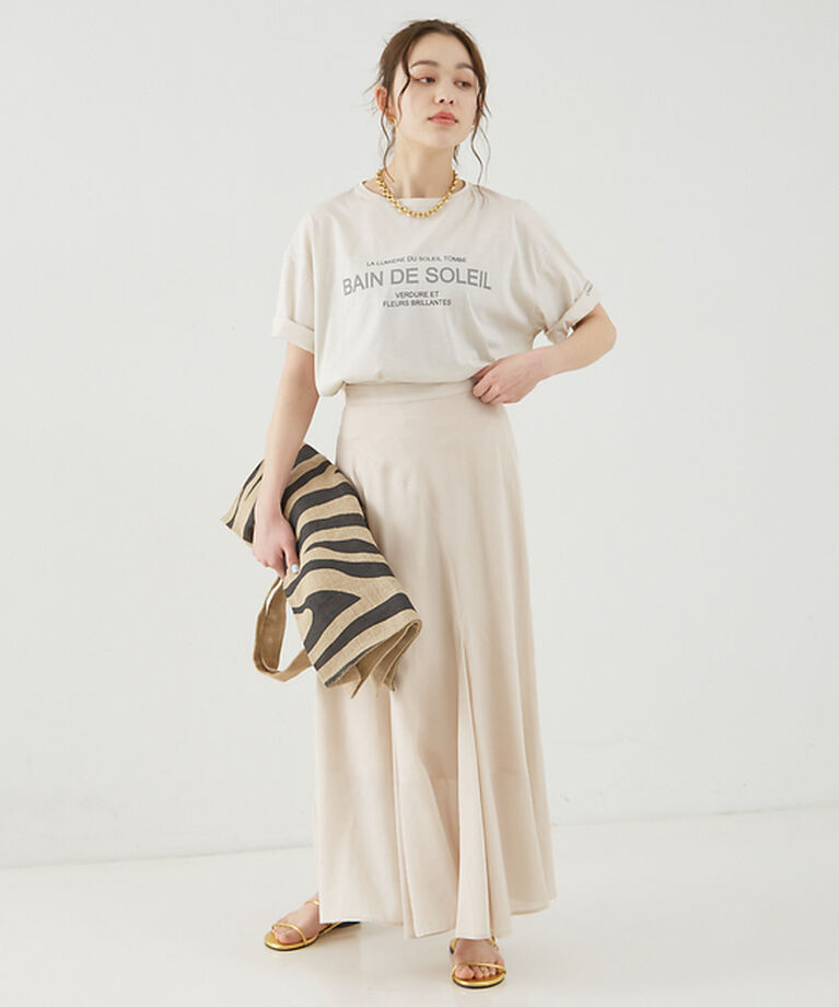 Rouge vif「ターンバックロゴT」|Tシャツ・カットソー|