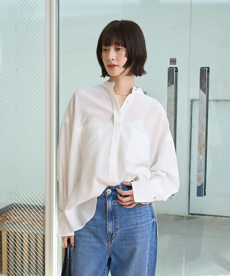 Rouge vif「NEWドルマンビッグシャツ」|シャツ・ブラウス|