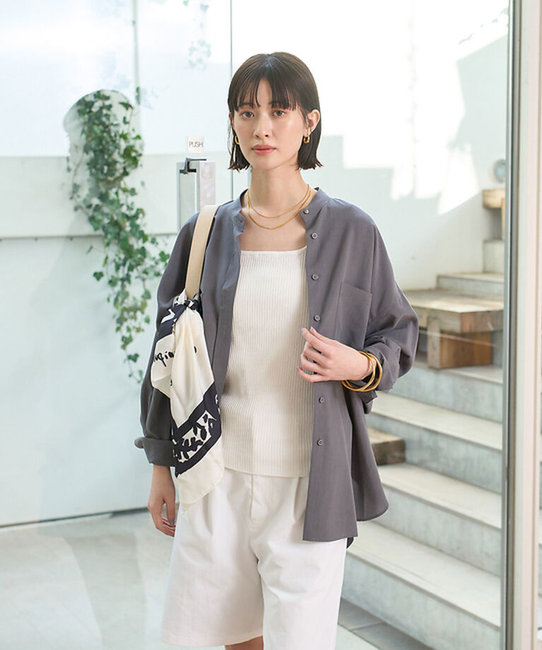 Rouge vif「NEWドルマンビッグシャツ」|シャツ・ブラウス|
