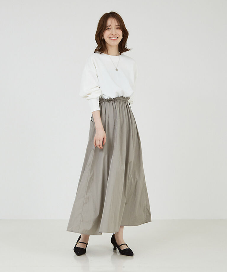 abahouse mavie「【大人のいちまんワンピ】カットコンビドロストワンピース」|ワンピース|