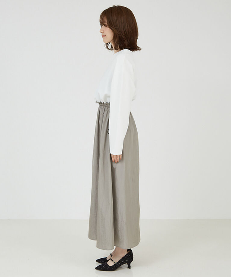 abahouse mavie「【大人のいちまんワンピ】カットコンビドロストワンピース」|ワンピース|
