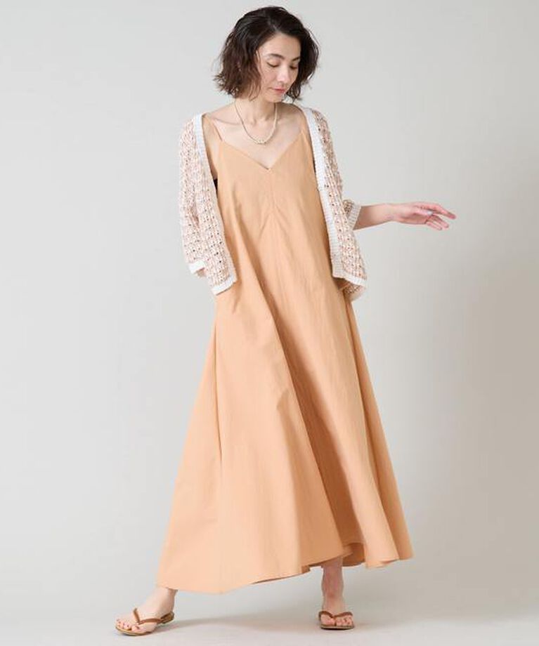 Liesse「メッシュニットジャケット」|カーディガン|