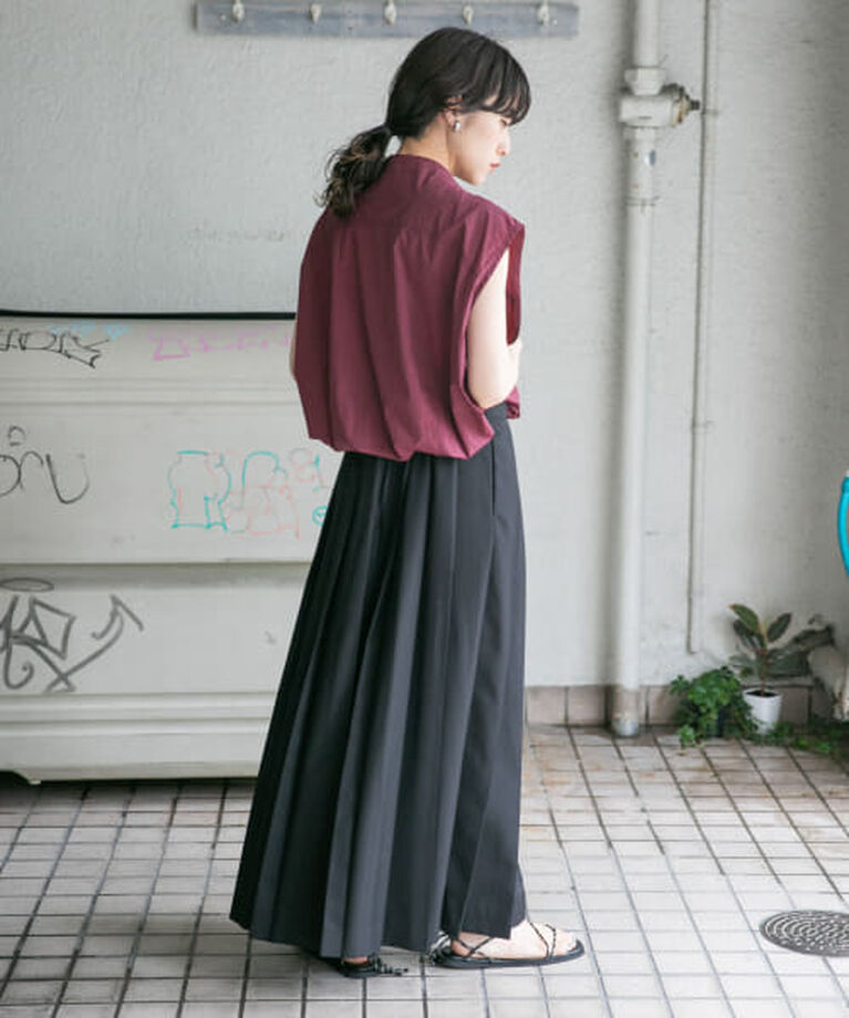  「KBF プリーツキャミワンピース」|ワンピース|
