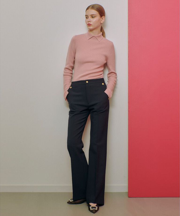 LOULOU WILLOUGHBY「【LOULOU WILLOUGHBY】レギュラーカラータートルネックプルオーバー」|ニット・セーター|