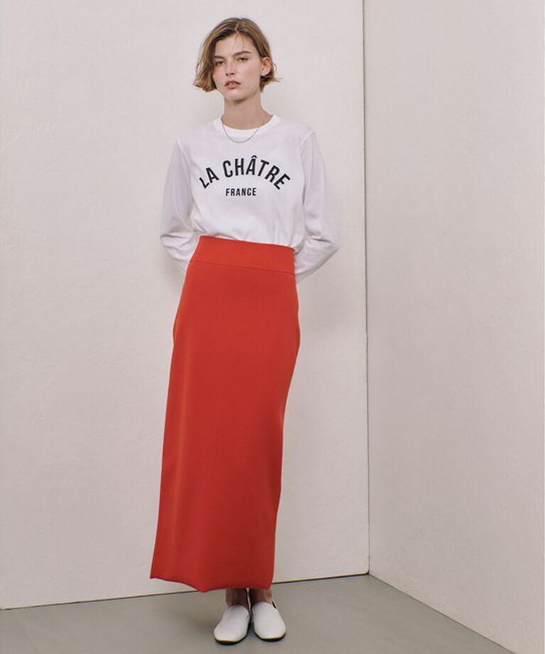 allureville「カレッジライクフォントロンTEE」|Tシャツ・カットソー|