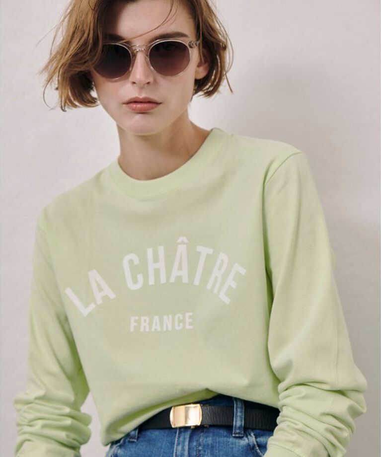 allureville「カレッジライクフォントロンTEE」|Tシャツ・カットソー|