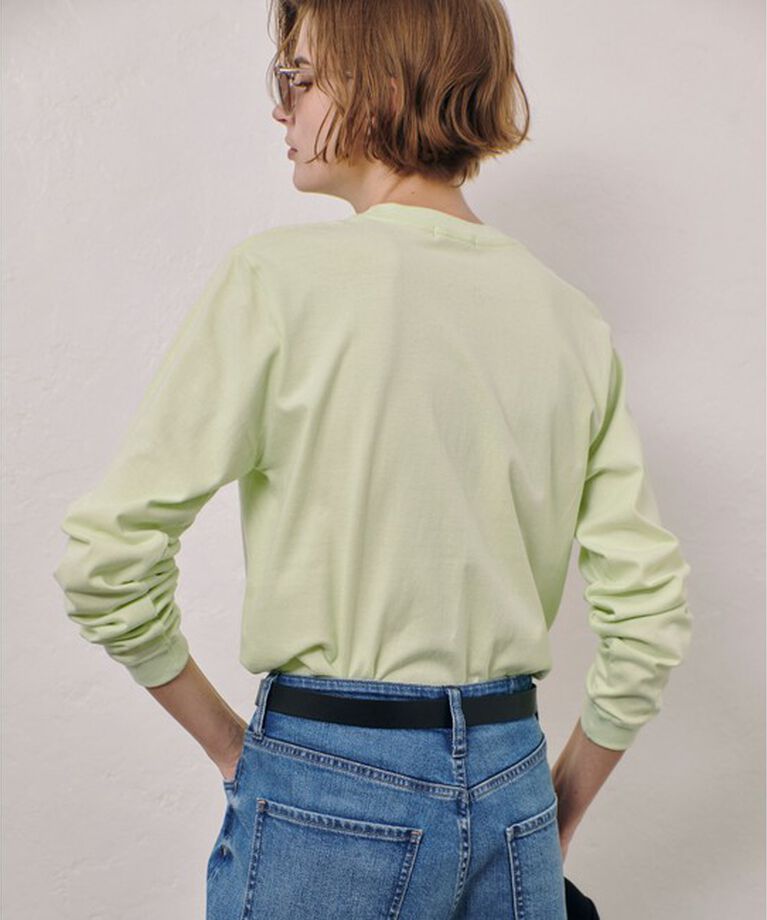 allureville「カレッジライクフォントロンTEE」|Tシャツ・カットソー|