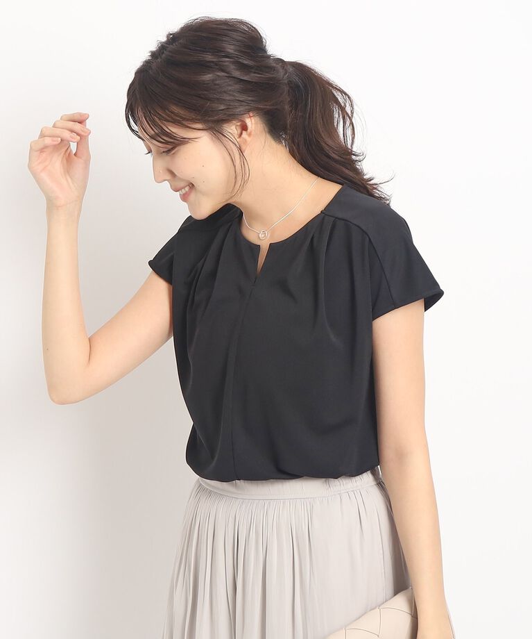 COUP DE CHANCE「【洗える／日本製／清涼感】ジャージプルオーバー」|Tシャツ・カットソー|