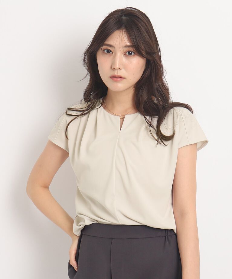 COUP DE CHANCE「【洗える／日本製／清涼感】ジャージプルオーバー」|Tシャツ・カットソー|
