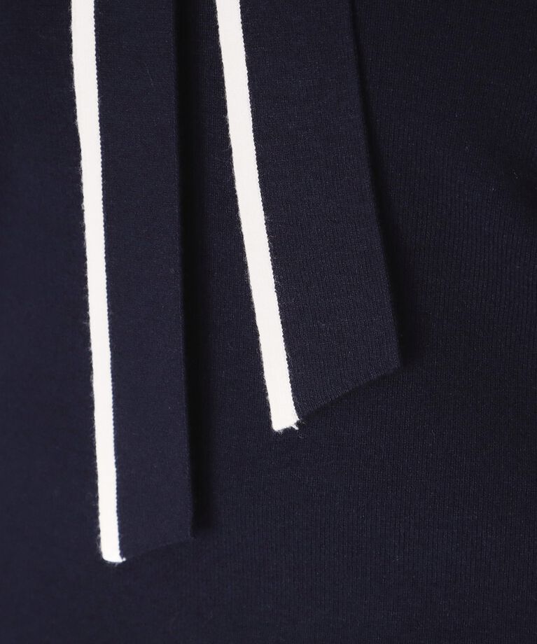 COUP DE CHANCE「【洗える】配色ボウタイのニットトップス」|Tシャツ・カットソー|