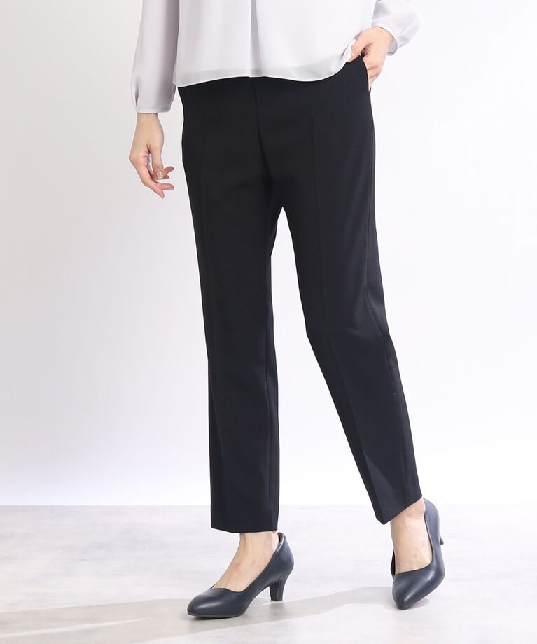 Reflect「【SALE/WEB限定カラーあり／私のパンツ／洗える】ストレッチテーパードパンツ」|その他|ﾌﾞﾗｯｸ(019)