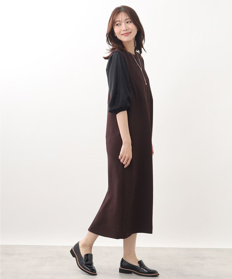 Reflect「【SALE／接触冷感／洗える】パフスリーブシアーブラウス」|シャツ・ブラウス|