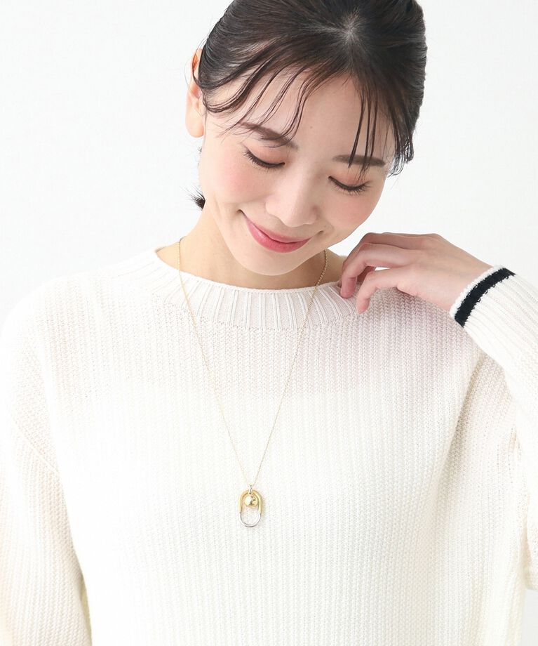 Reflect「【春SALE】オーバルパール調ネックレス」|ネックレス|