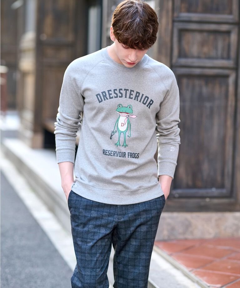 DRESSTERIOR「フロッグラグランフライスロングTシャツ」|Tシャツ・カットソー|