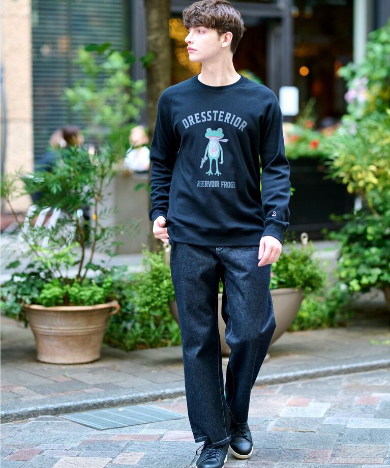 DRESSTERIOR「フロッグラグランフライスロングTシャツ」|Tシャツ・カットソー|