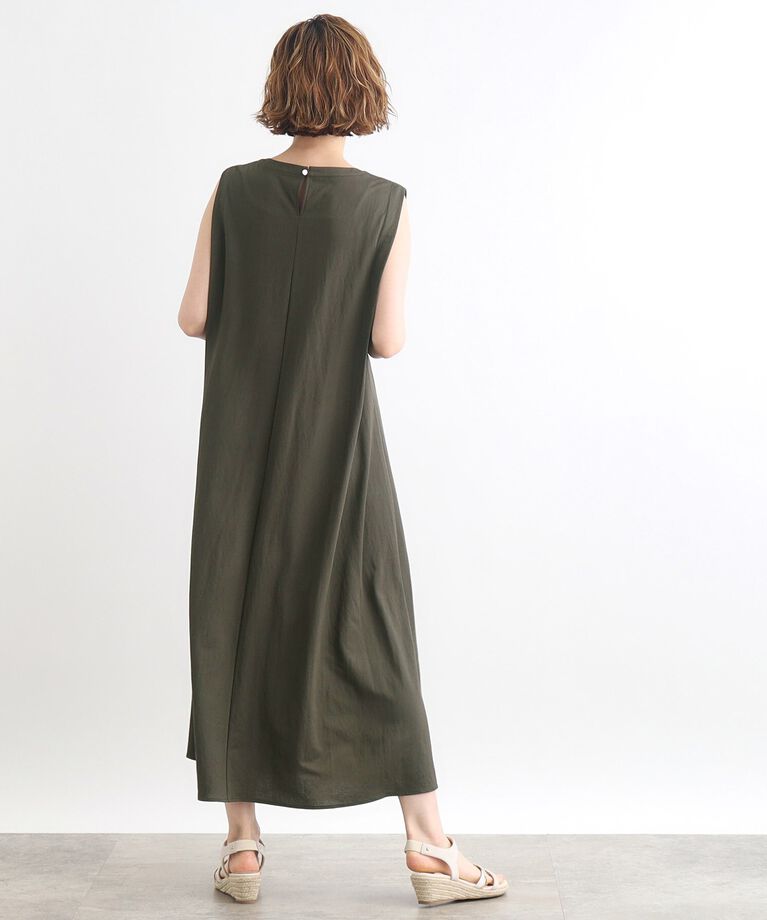 grove「【接触冷感】肩タックフレアーワンピース」|ワンピース|