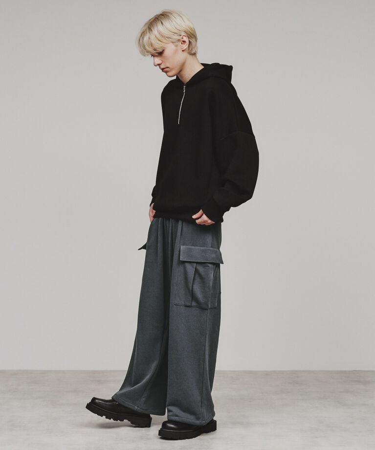 tk.TAKEO KIKUCHI「【セットアップ対応】Aラインスウェットカーゴパンツ」|その他|