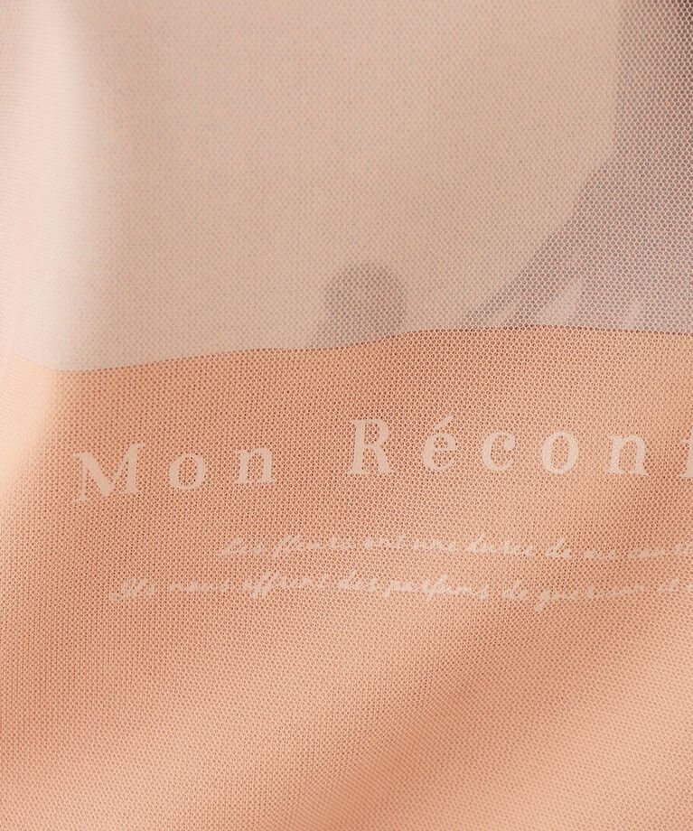 index「チュールレイヤードフォトTシャツ【洗濯機洗い可】」|Tシャツ・カットソー|